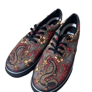 Dragon Print Men's Shoes, by RAAD, Size 13M, NWOT